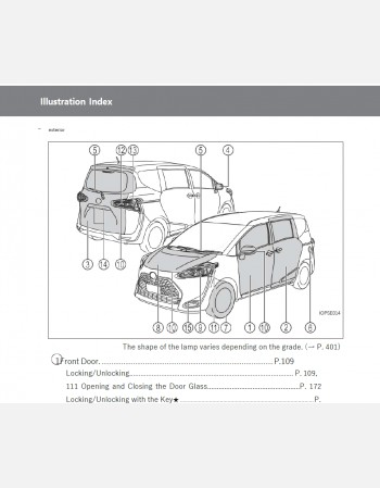 toyota sienta hybrid 2018 2019 & 2020 owners manual in english